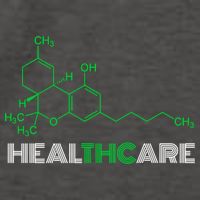 Healthcare Weed Molecule Funny Vector Backpack