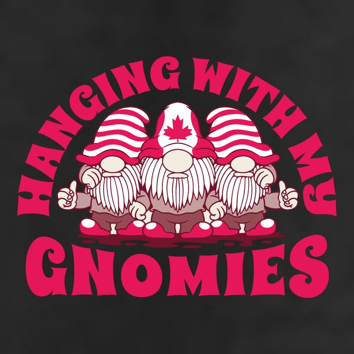 Hanging With My Gnomies Canada 7 Panel Mesh Trucker Snapback Hat