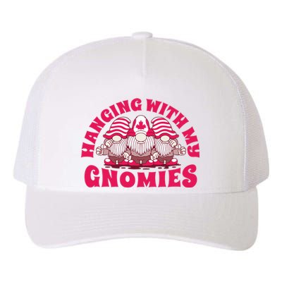 Hanging With My Gnomies Canada Yupoong Adult 5-Panel Trucker Hat