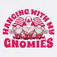 Hanging With My Gnomies Canada Cooling Performance Crew T-Shirt