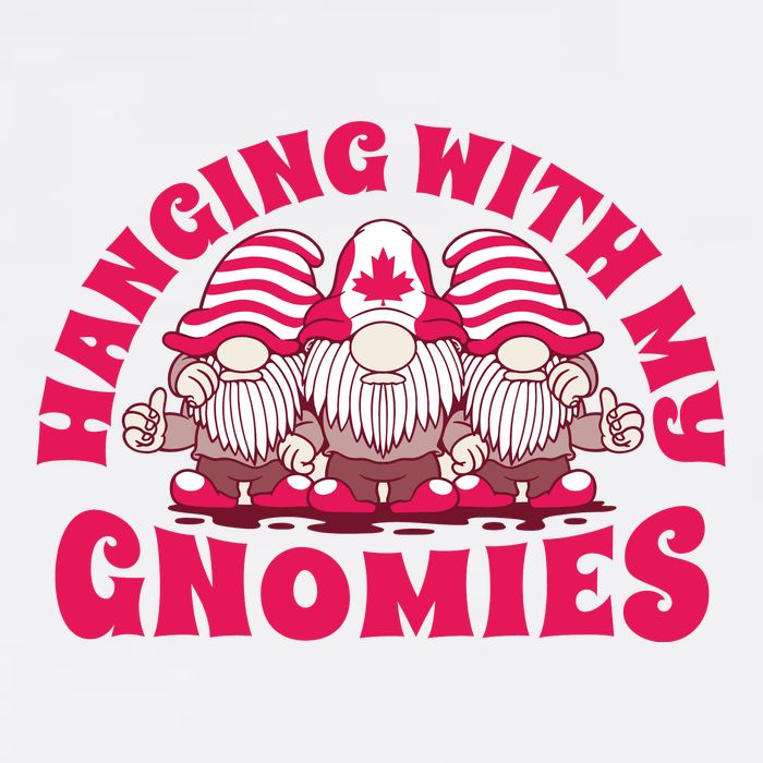 Hanging With My Gnomies Canada Cooling Performance Crew T-Shirt
