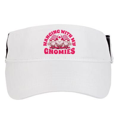 Hanging With My Gnomies Canada Adult Drive Performance Visor