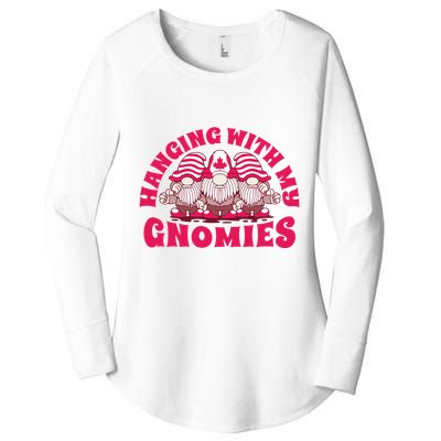 Hanging With My Gnomies Canada Women's Perfect Tri Tunic Long Sleeve Shirt