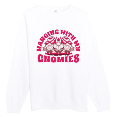 Hanging With My Gnomies Canada Premium Crewneck Sweatshirt