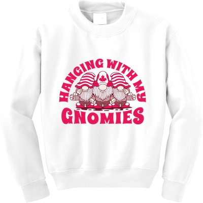 Hanging With My Gnomies Canada Kids Sweatshirt