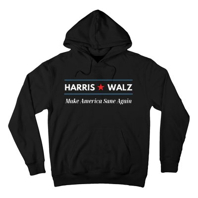 Harris Walz Make America Sane Again Hoodie