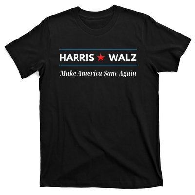 Harris Walz Make America Sane Again T-Shirt