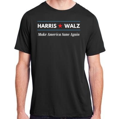 Harris Walz Make America Sane Again Adult ChromaSoft Performance T-Shirt