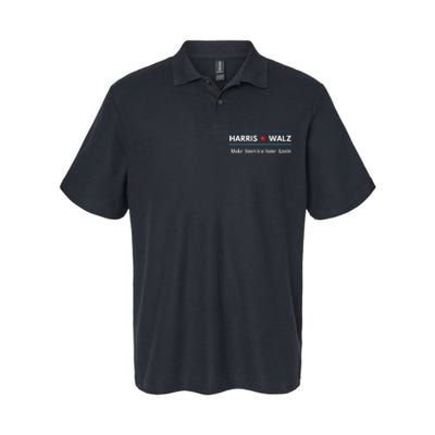 Harris Walz Make America Sane Again Softstyle Adult Sport Polo