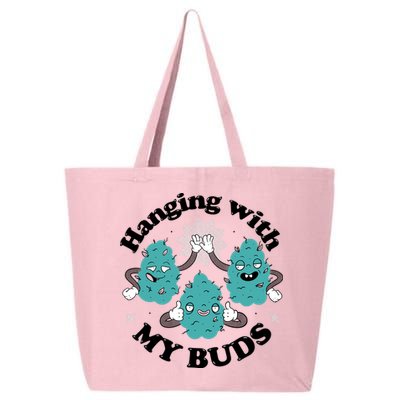Hanging With My Buds Funny Marijuana 25L Jumbo Tote