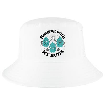 Hanging With My Buds Funny Marijuana Cool Comfort Performance Bucket Hat
