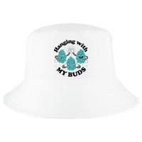 Hanging With My Buds Funny Marijuana Cool Comfort Performance Bucket Hat