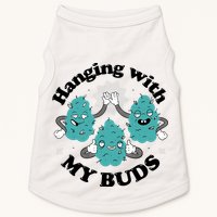 Hanging With My Buds Funny Marijuana Doggie Tank
