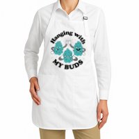 Hanging With My Buds Funny Marijuana Apron
