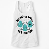 Hanging With My Buds Funny Marijuana Womens Tank Top