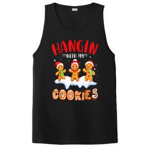 Hangin With My Cookies Gingerbread Christmas Teacher PosiCharge Competitor Tank