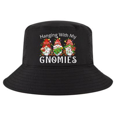 Hanging With My Gnomies Family Christmas Pajamas Cool Comfort Performance Bucket Hat