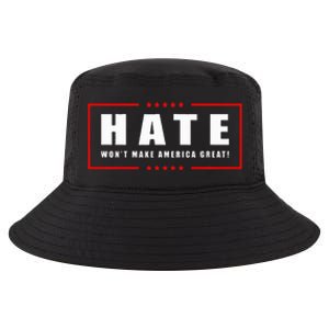 Hate WonT Make America Great Antiwar Antiracism Cool Comfort Performance Bucket Hat