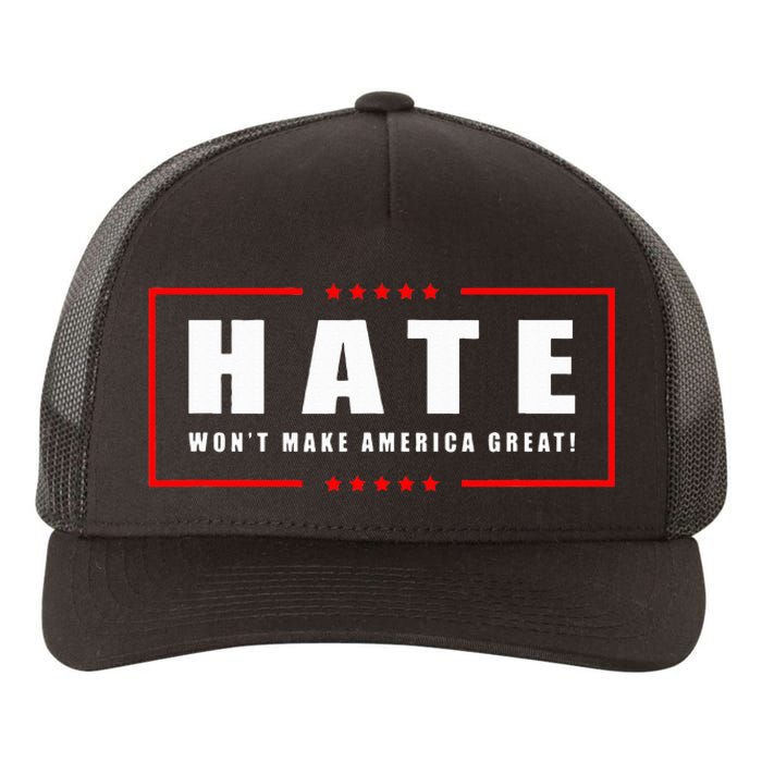 Hate WonT Make America Great Antiwar Antiracism Yupoong Adult 5-Panel Trucker Hat