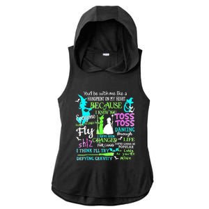 Halloween Wicked Musical Ladies PosiCharge Tri-Blend Wicking Draft Hoodie Tank