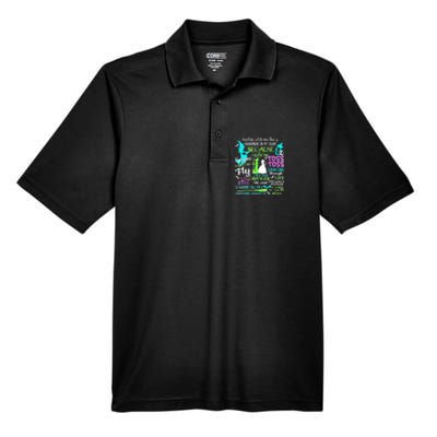 Halloween Wicked Musical Men's Origin Performance Piqué Polo