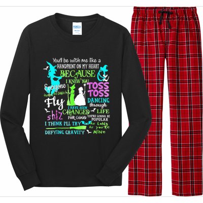 Halloween Wicked Musical Long Sleeve Pajama Set