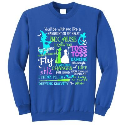 Halloween Wicked Musical Tall Sweatshirt