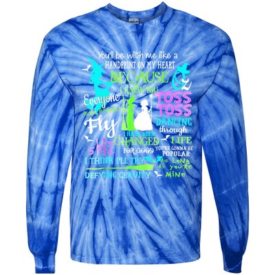 Halloween Wicked Musical Tie-Dye Long Sleeve Shirt