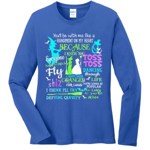 Halloween Wicked Musical Ladies Long Sleeve Shirt