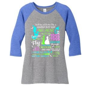 Halloween Wicked Musical Women's Tri-Blend 3/4-Sleeve Raglan Shirt