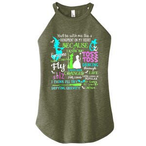 Halloween Wicked Musical Women's Perfect Tri Rocker Tank