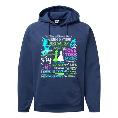 Halloween Wicked Musical Performance Fleece Hoodie