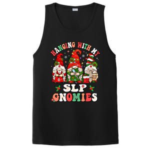 Hanging With My Slp Gnomies Cute Christmas Speech Therapist Gift PosiCharge Competitor Tank