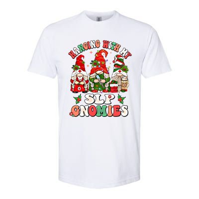 Hanging With My Slp Gnomies Cute Christmas Speech Therapist Gift Softstyle® CVC T-Shirt