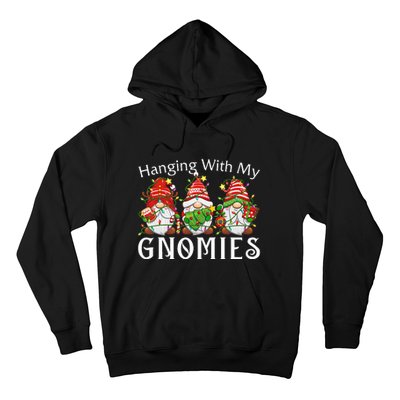 Hanging With My Gnomies Family Christmas Pajamas Hoodie