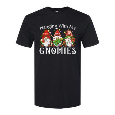 Hanging With My Gnomies Family Christmas Pajamas Softstyle CVC T-Shirt