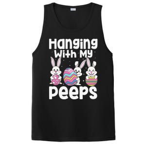 Hanging With My Peeps Happy Easter Bunny PosiCharge Competitor Tank