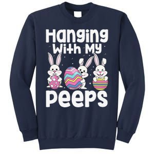 Hanging With My Peeps Happy Easter Bunny Sweatshirt