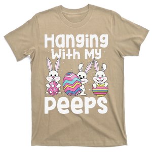 Hanging With My Peeps Happy Easter Bunny T-Shirt