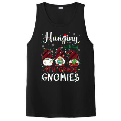 Hanging With My 4Th Grade Gnomies Cute Fourth Grade Teacher Cool Gift PosiCharge Competitor Tank