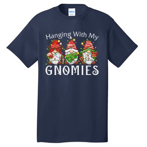 Hanging With My Gnomies Family Christmas Pajamas Tall T-Shirt