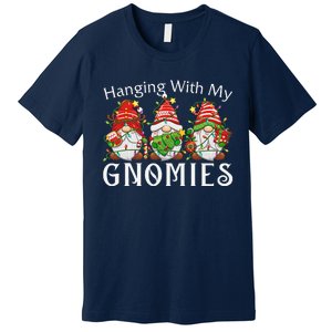 Hanging With My Gnomies Family Christmas Pajamas Premium T-Shirt