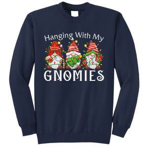 Hanging With My Gnomies Family Christmas Pajamas Tall Sweatshirt