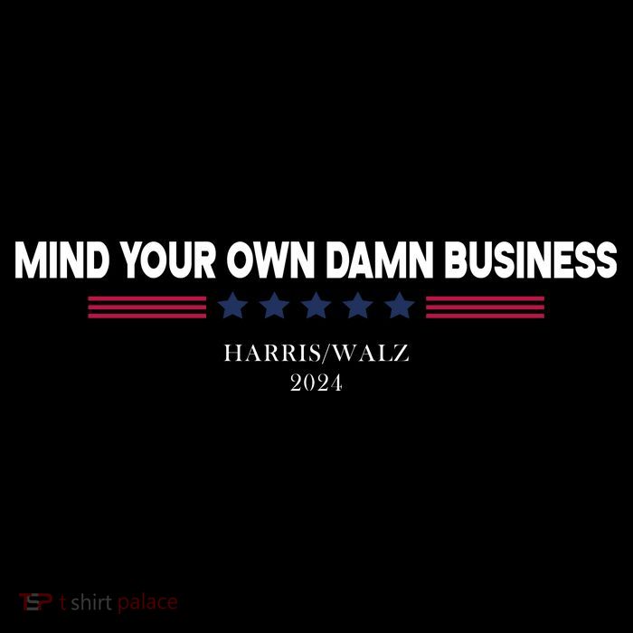 Harris Walz Mind Your Own Damn Business Election Impact Tech Backpack