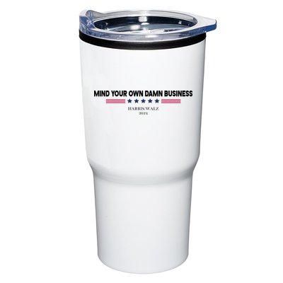 Harris Walz Mind Your Own Damn Business Election Tumbler