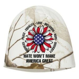 Hate WonT Make America Great Kati - Camo Knit Beanie