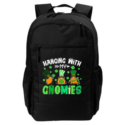 Hanging With My Gnomies Shamrock St Patrick's Day Irish Daily Commute Backpack