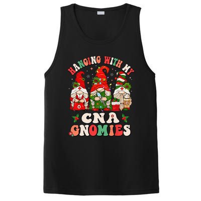 Hanging With My CNA Gnomies Christmas RN Nursing Assistant PosiCharge Competitor Tank