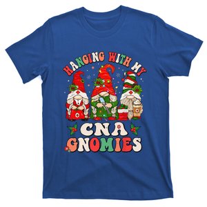 Hanging With My CNA Gnomies Christmas RN Nursing Assistant T-Shirt