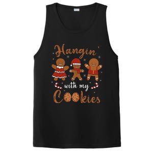 Hanging With My Cookies Cute Christmas Teacher PosiCharge Competitor Tank